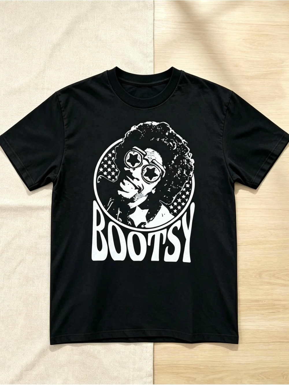 Bootsy Graphic Short Sleeve Tee - Black